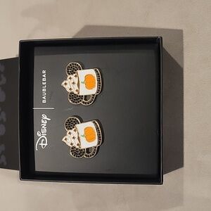 Disney X Baublebar Mickey Pumpkin Spice Latte Earrings